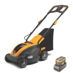 Stiga Combi 336e Kit 48V 1 x 2Ah Li-Ion E-Power Brushless Cordless 34cm Hand-Propelled Rotary Lawn Mower