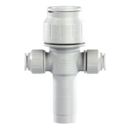 JG Speedfit PEM582215AWP Plastic Push-Fit Reducing 2 Port Plumbing Manifold 22mm x 10mm