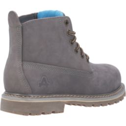 Amblers AS105 Mimi Size 6 Womens Grey  Steel Toe Cap Safety Boots