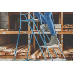 Amblers AS105 Mimi Size 6 Womens Grey  Steel Toe Cap Safety Boots