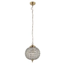 Quay Design Timura Ceiling Pendant Antique Brass
