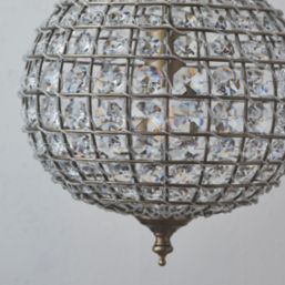 Quay Design Timura Ceiling Pendant Antique Brass