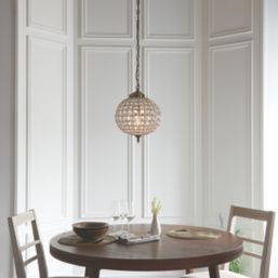 Quay Design Timura Ceiling Pendant Antique Brass