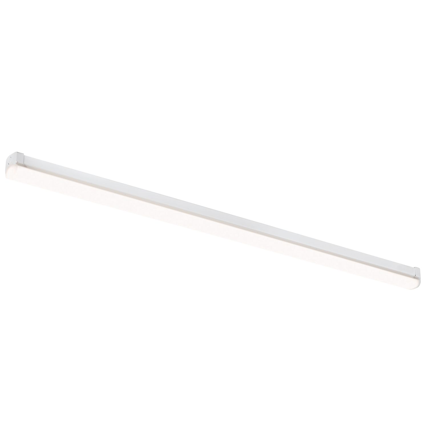 4lite Torre Single 4ft LED Batten With Microwave Sensor 20/40W 5400lm 230V (119VH)