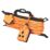 Masterplug 13A 1-Gang Unswitched  Garden Extension Lead & Cable Tidy Orange 15m
