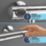 Grohe Precision Flow Rear-Fed Exposed Chrome Thermostatic Shower Mixer Set