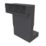 Telescopic Underfloor Vent Black 220mm x 215mm