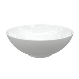 Round White Washbowl No Tap Holes 410mm