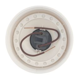 Hager SEL96T  Straight HO Batten Lamp Holder Light Fitting B22 3"