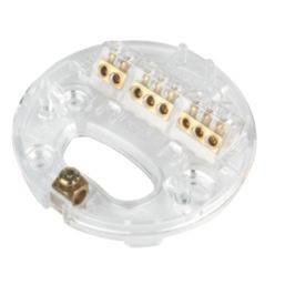 Hager SEL96T  Straight HO Batten Lamp Holder Light Fitting B22 3"