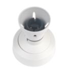 Hager SEL96T  Straight HO Batten Lamp Holder Light Fitting B22 3"