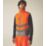 Regatta Hi-Vis Two-Tone Thermal Bodywarmer Orange 3X Large 57.5" Chest