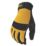 DEWALT Heavy Duty Gloves Black / Yellow Medium