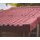 Onduline Easyfix Corrugated Bitumen Roofing Sheets Red 2000mm x 2.6mm x 820mm 5 Pack