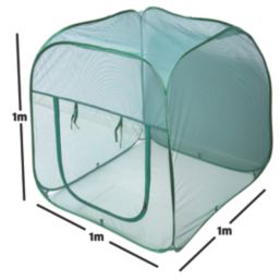 Apollo Mesh Pop Up Garden Cloche for Raised Beds 980mm x 980mm x 1000mm