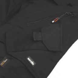 Scruffs Trade Flex Womens Stretch Holster Work Trousers Black Size 10 30" L