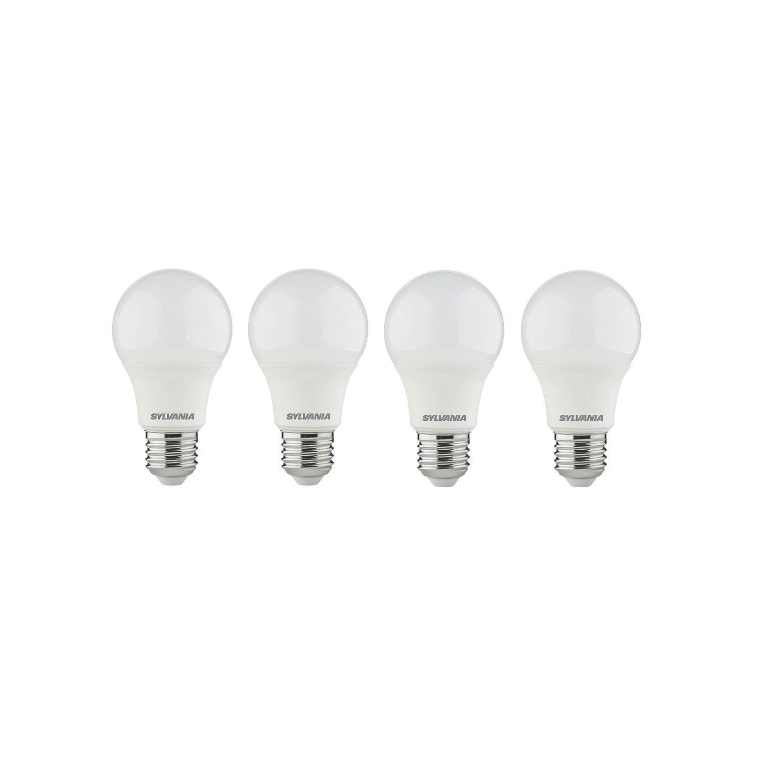 Sylvania Toledo E27 GLS LED Light Bulb Frosted 806lm 7W 4 Pack (120EV)