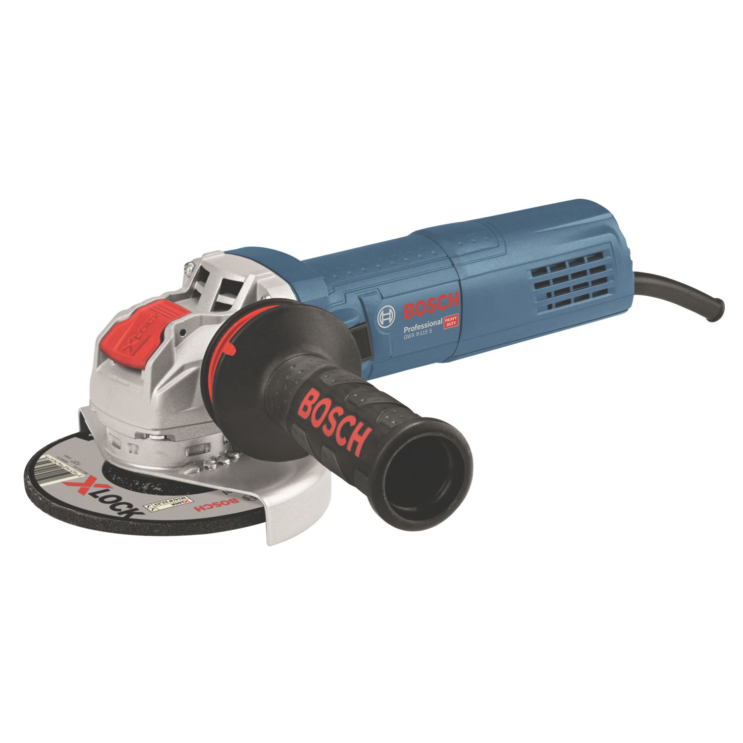 Bosch GWX 9-115 S X-Lock 900W 4 1/2" Electric Angle Grinder 110V (120HG)