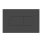 Ideal Standard Solea Dual-Flush Pneumatic Flushing Plate Silk Black