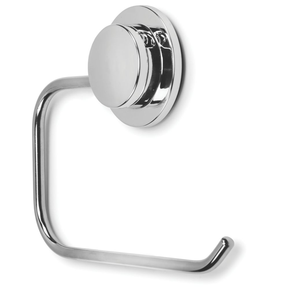 Croydex Stick 'N' Lock Towel Roll Holder Chrome - Screwfix