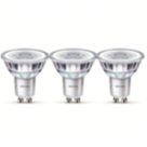 Philips   GU10 LED Light Bulb 255lm 3.5W 3 Pack