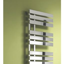 Reina 860mm x 500mm 1241BTU Chrome Flat Designer Towel Radiator