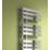 Reina 860mm x 500mm 1241BTU Chrome Flat Designer Towel Radiator