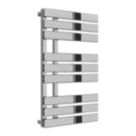 Reina 860mm x 500mm 1241BTU Chrome Flat Designer Towel Radiator