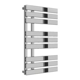 Reina 860mm x 500mm 1241BTU Chrome Flat Designer Towel Radiator