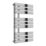 Reina 860mm x 500mm 1241BTU Chrome Flat Designer Towel Radiator