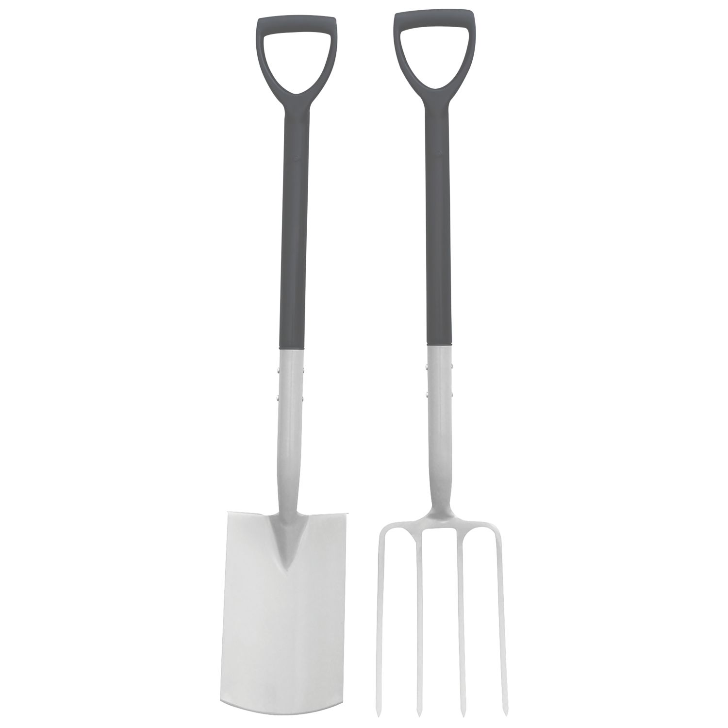 Forge Steel Digging Fork & Spade 2 Pcs (120PF)