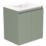 Newland  Double Door Wall-Mounted Vanity Unit with Basin Matt Sage Green 500mm x 370mm x 540mm