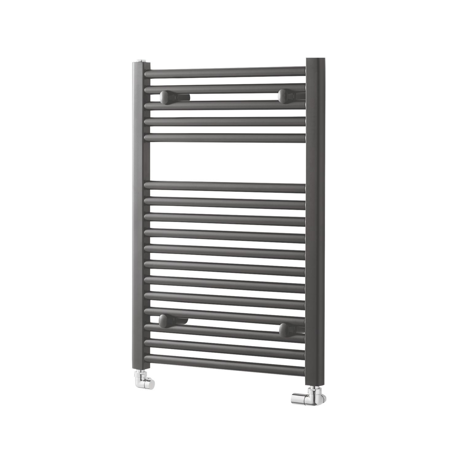Towelrads 800mm x 600mm 1539BTU Anthracite Flat Towel Radiator (120RY)