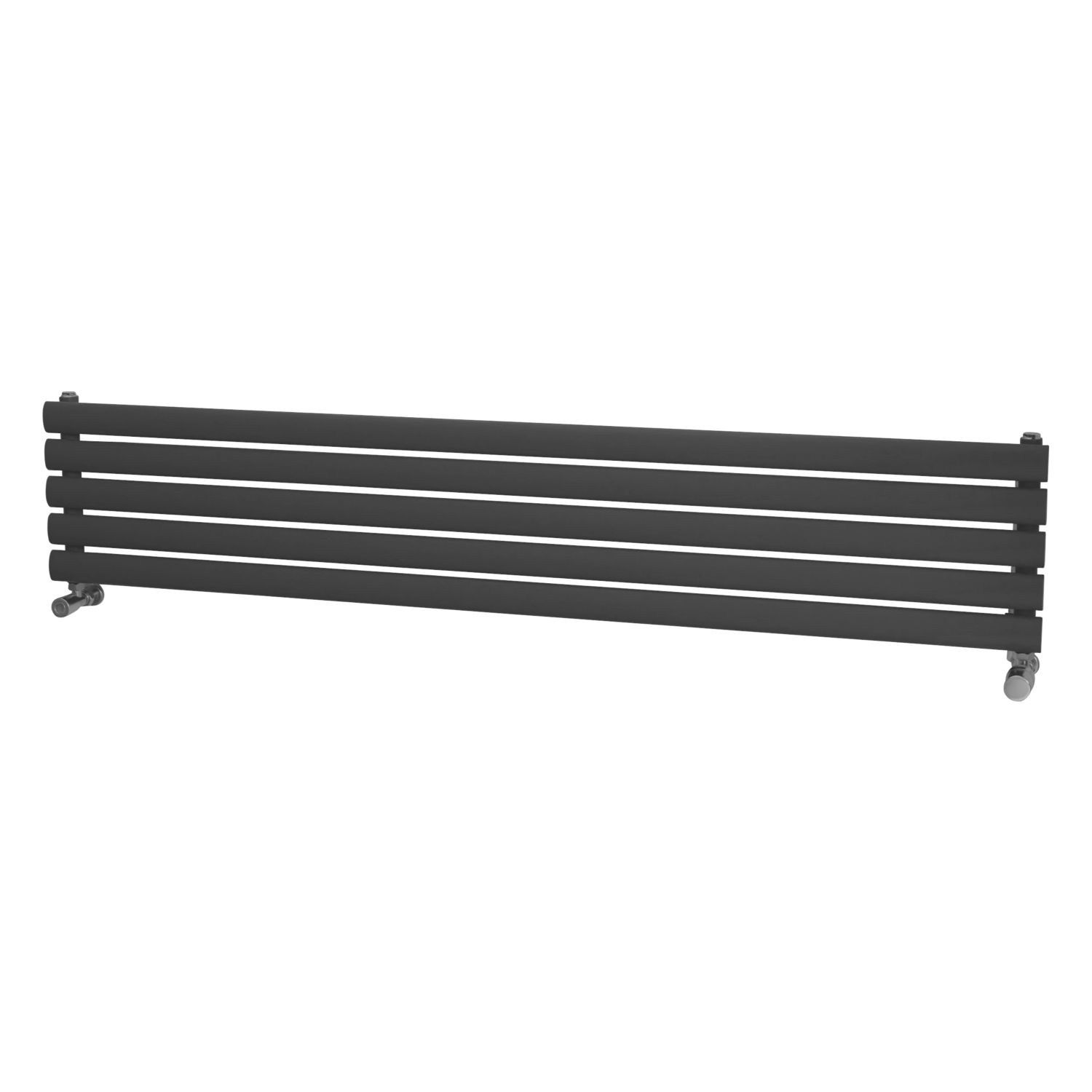 Ximax Fortuna 294mm x 1500mm 1689BTU Anthracite Horizontal Designer Radiator (120TR)