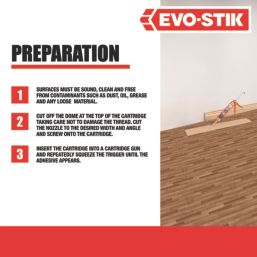 Evo-Stik Sticks Like Sh*t Solvent-Free All-Weather Adhesive Clear 290ml 12 Pack