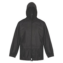 Regatta Stormbreak Waterproof Shell Jacket Black X Large Size 43 1/2" Chest
