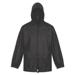 Regatta Stormbreak Waterproof Shell Jacket Black X Large Size 43.5" Chest