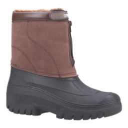 Cotswold Venture Size 6 Womens Brown Non Safety Wellies