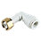 JG Speedfit  Plastic Push-Fit Angled Tap Connector 15mm x 1/2"