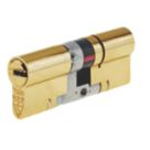 Yale Fire Rated  Platinum 3-Star Euro Profile Cylinder 40-50 (90mm) Brass