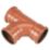 FloPlast Push-Fit 87.5° Triple Socket Equal Junction 110mm