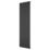 Azur Horizon 1800mm x 470mm 3511BTU Black Vertical Aluminium Radiator