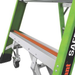 Little Giant Fibreglass 0.56m Green 2 Step Podium Steps