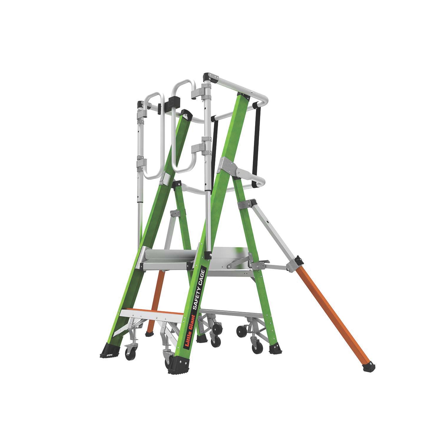 Little Giant Fibreglass 0.56m Green 2 Step Podium Steps (121FM)
