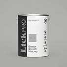 LickPro  Smooth Grey BS 00 A 05 Masonry Paint 5Ltr