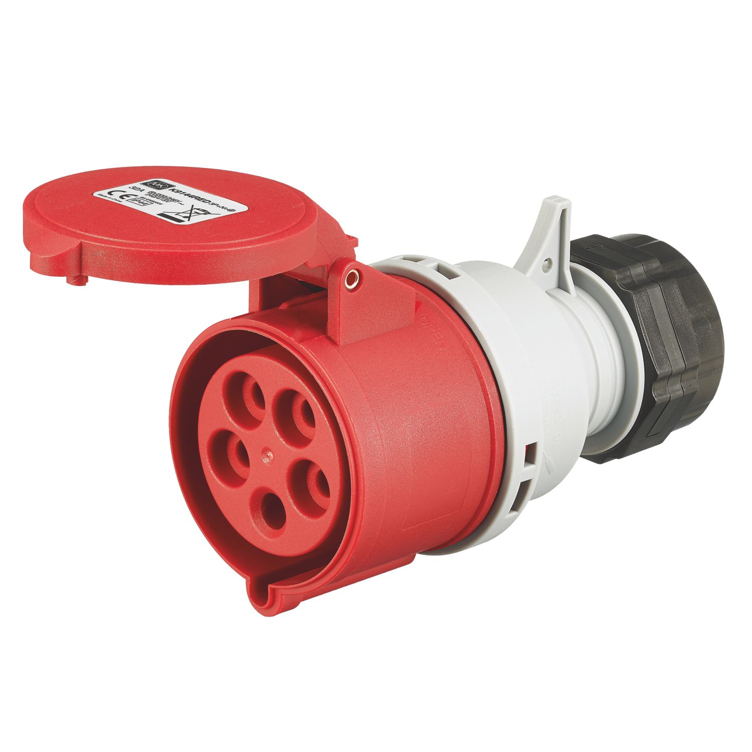 MK 32A 3P+N+E Connector 380-415V (121JR)