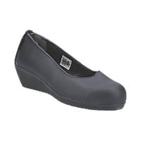 Amblers FS107  Ladies Safety Shoes Black Size 6