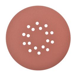 Essentials   120 Grit 18-Hole Punched Wood Sanding Discs 225mm 5 Pack