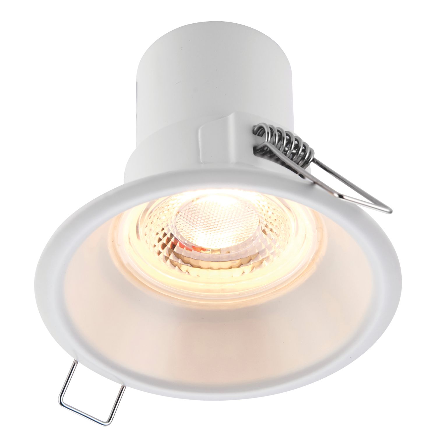 LAP CosmosEco Fixed Fire Rated LED Anti-Glare Downlight White 4W 500lm (121KJ)
