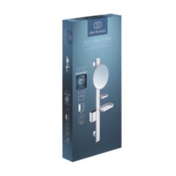 Ideal Standard Alu+ Mirror with Beauty Bar Silver 310mm x 160mm x 717mm